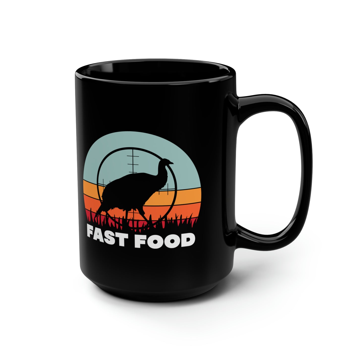 Turkey Fast Food  Mug, 15oz