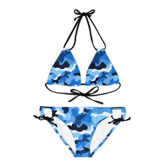 Blue Camo Bikini