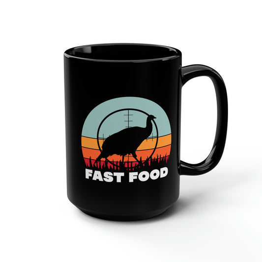 Turkey Fast Food  Mug, 15oz