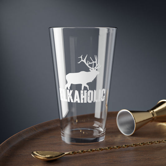 Elkaholic Pint Glass