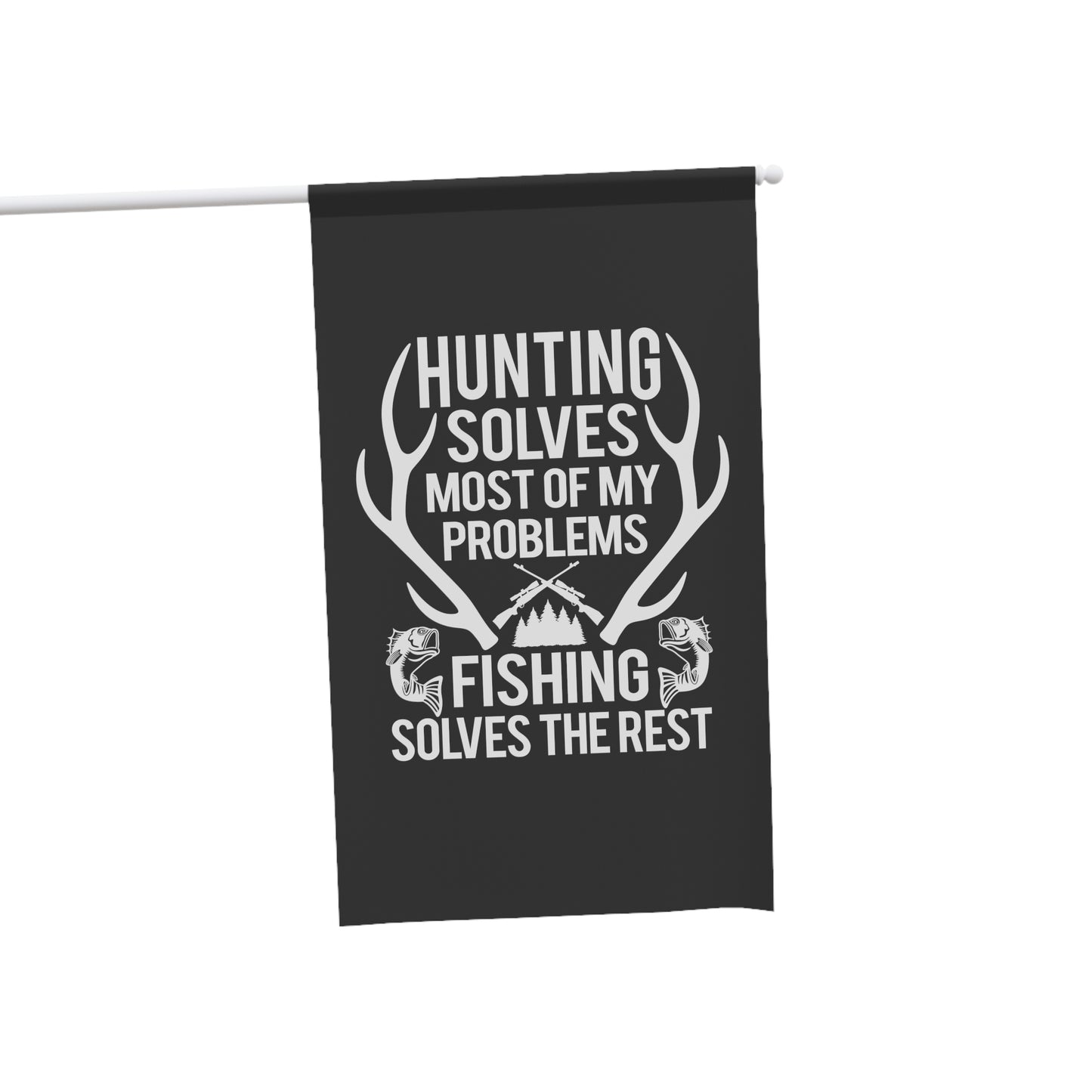 Hunting Solves Most of My Problems Flag