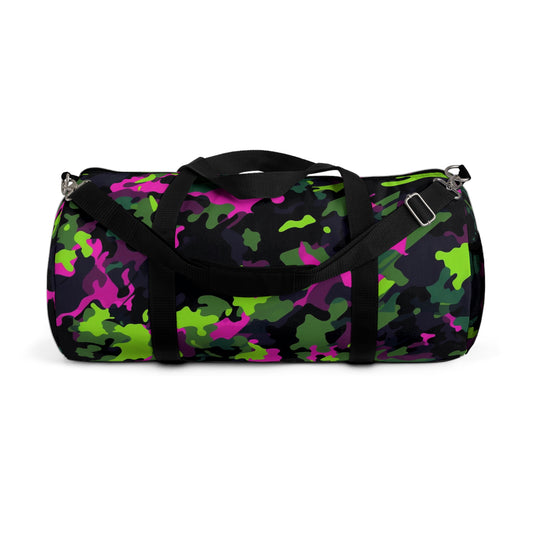 Neon Camo Duffel Bag