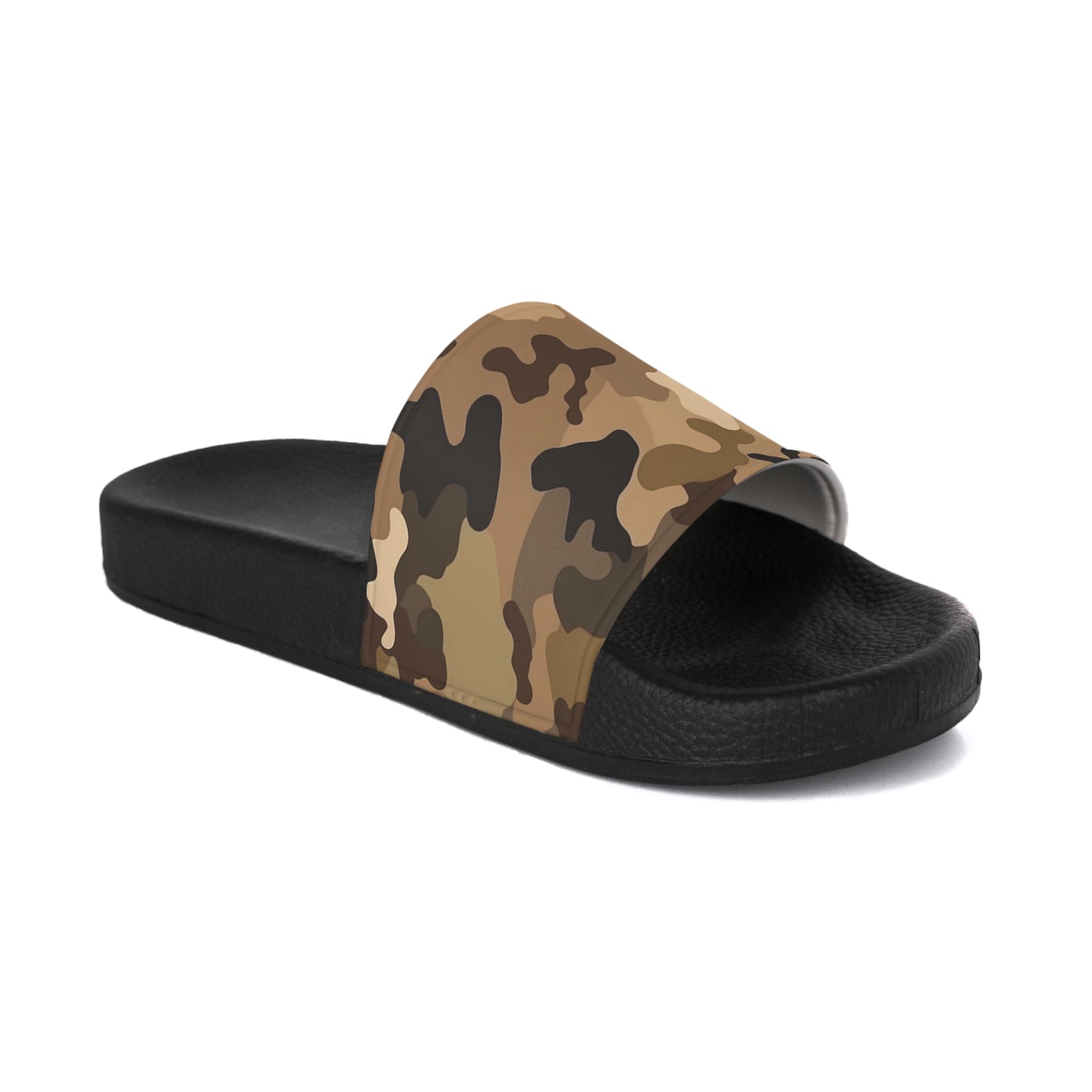 Brown Camo Slides