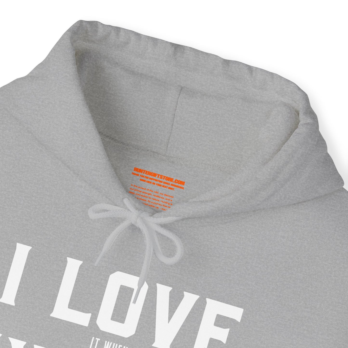 I Love My Wife Hooded Sweatshirt