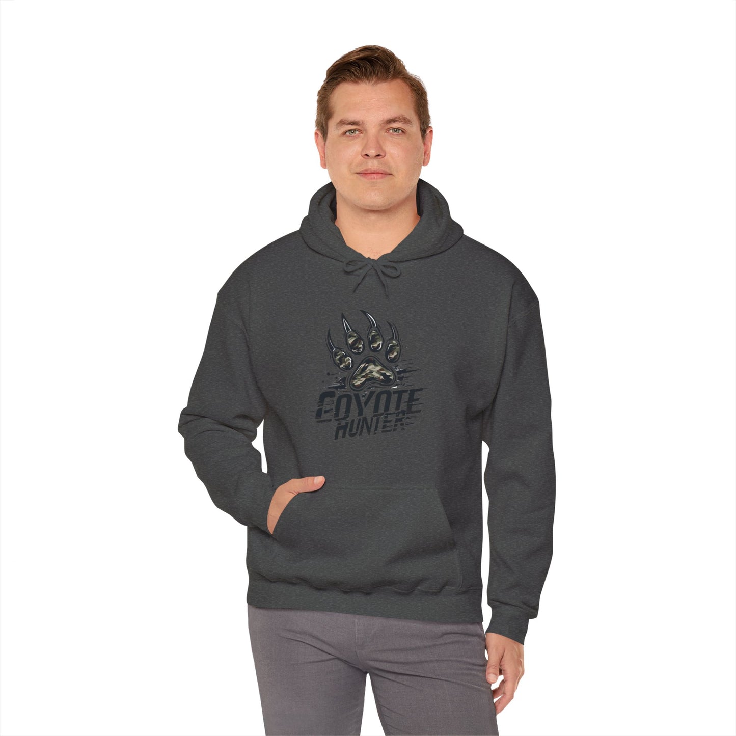 Coyote Hunter Paw Hooded Sweatshirt