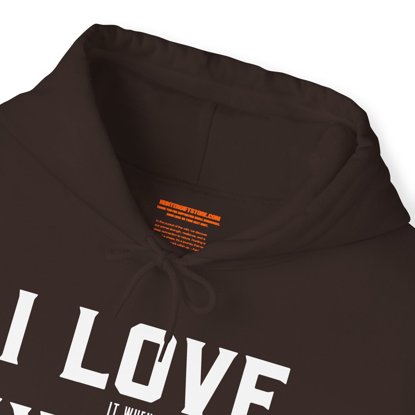 I Love My Wife Hooded Sweatshirt