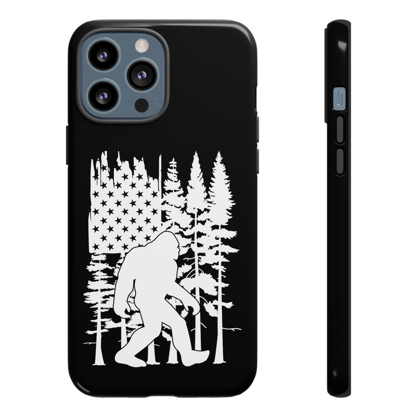 Bigfoot American Flag Phone Case