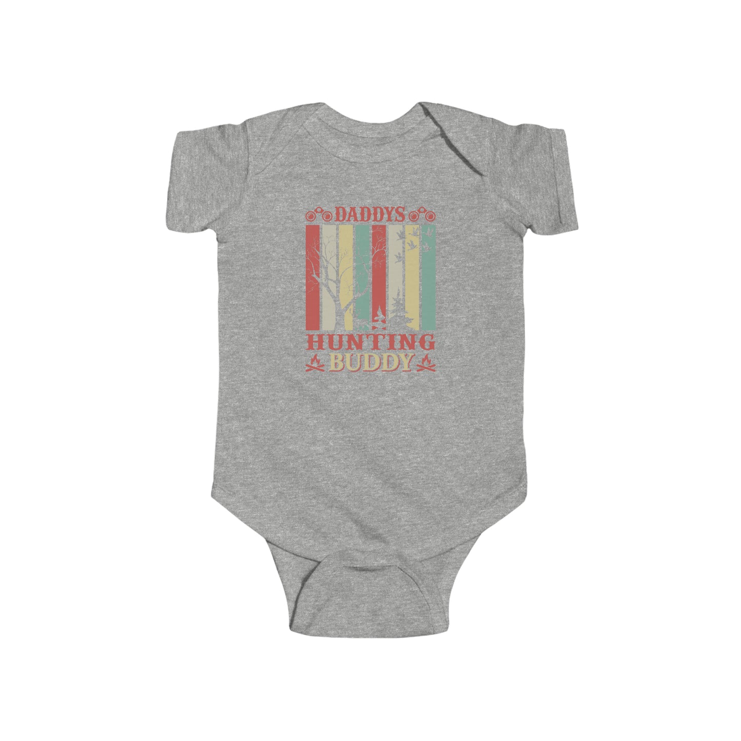 Daddy's Hunting Buddy Infant Fine Jersey Bodysuit