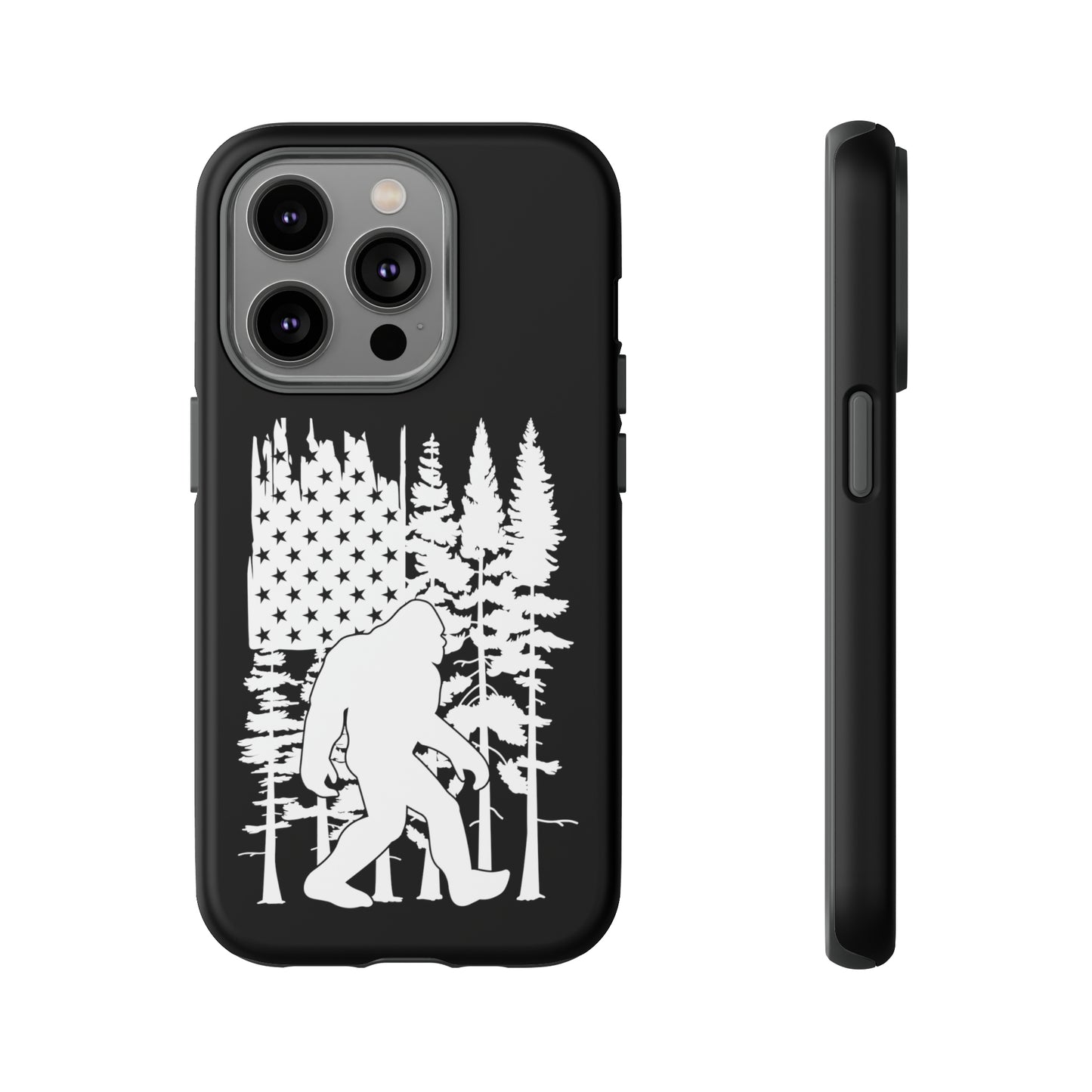 Bigfoot American Flag Phone Case