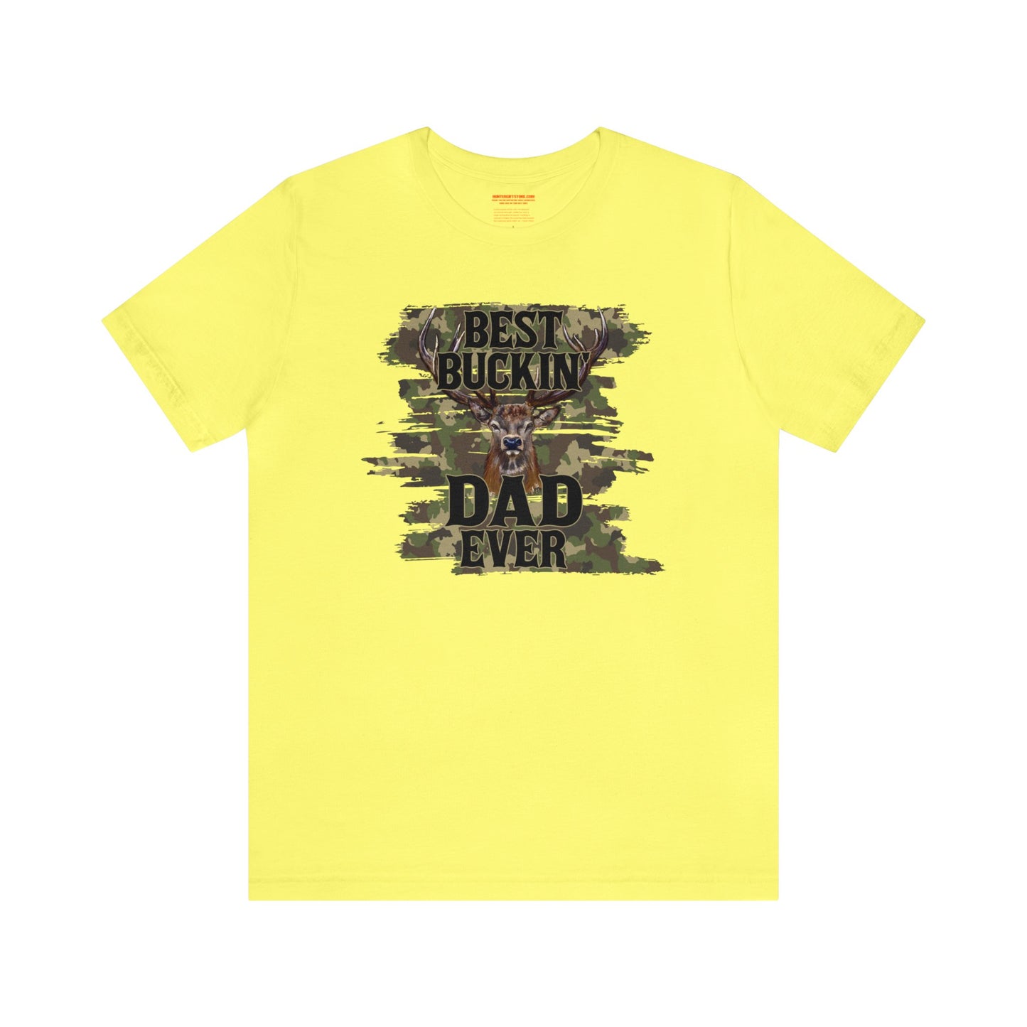 Best Bucking Dad Ever Camo T-Shirt