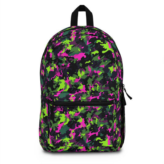 Neon Camo Backpack