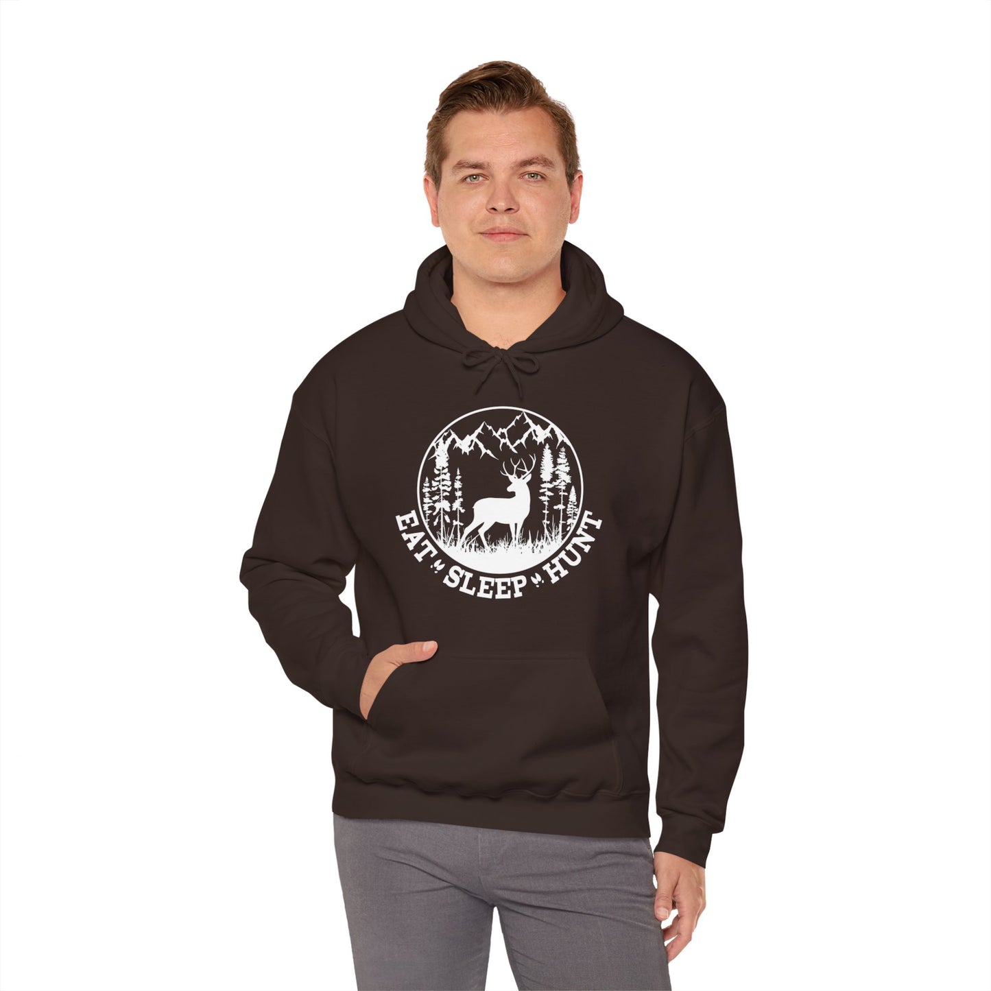 Eat Sleep Hunt Hooded Sweatshirt