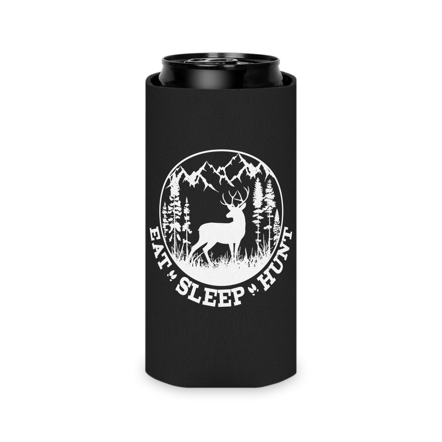 Eat Sleep Hunt Can Cooler