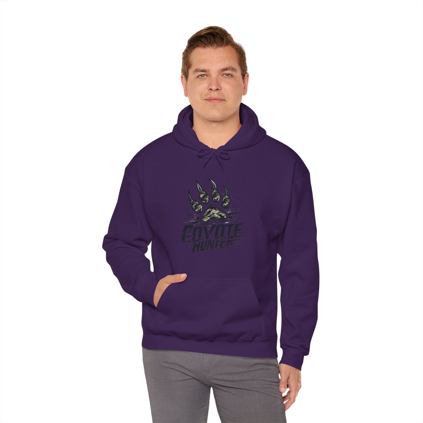 Coyote Hunter Paw Hooded Sweatshirt