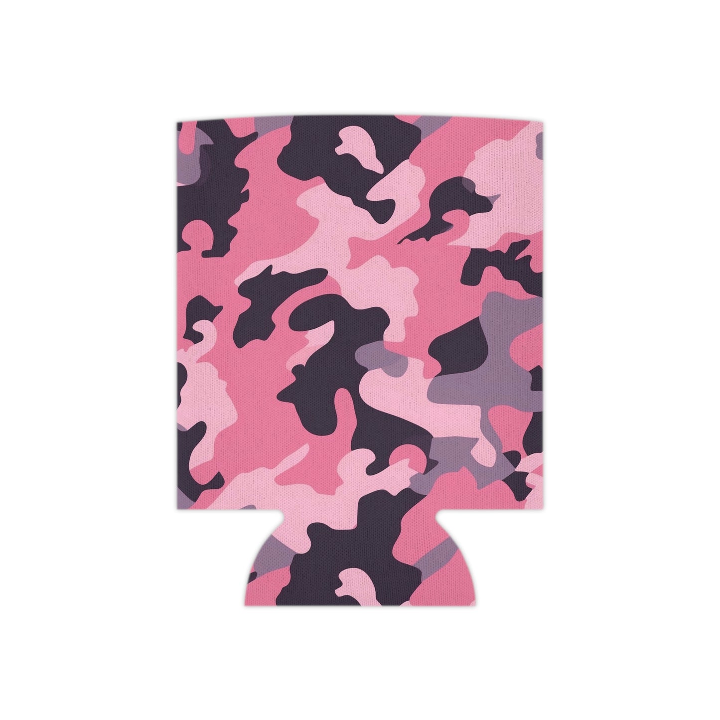 Pink Camo Can Cooler