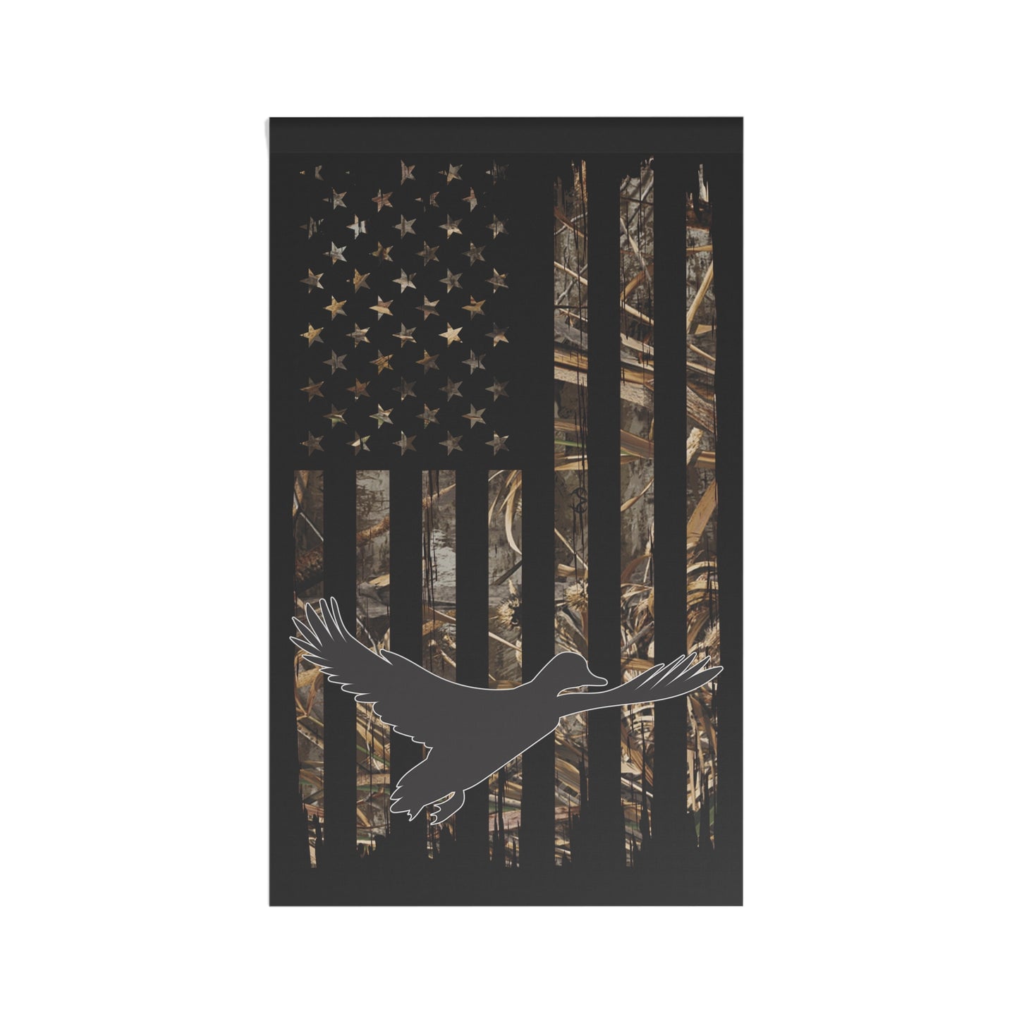 Duck Hunting Camo American Flag