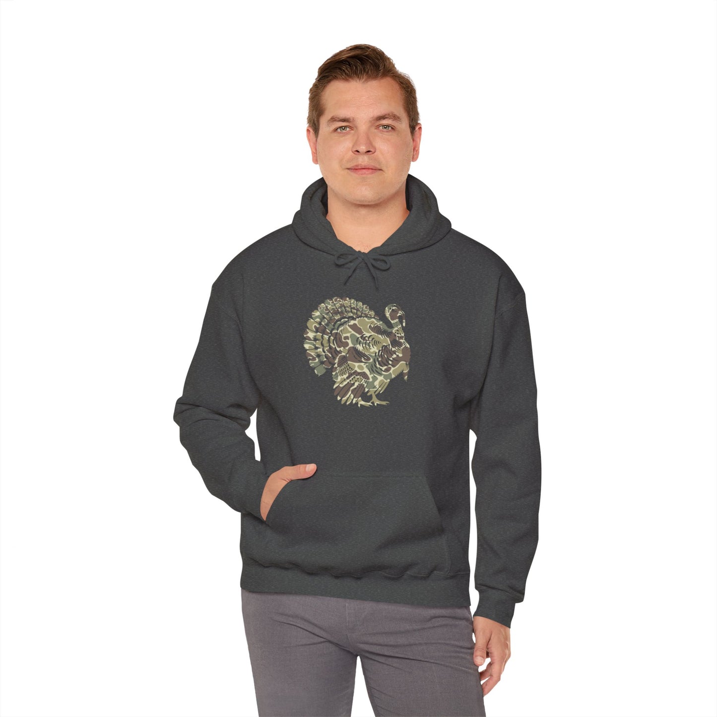 Camo Turkey  Hooded Sweatshirt