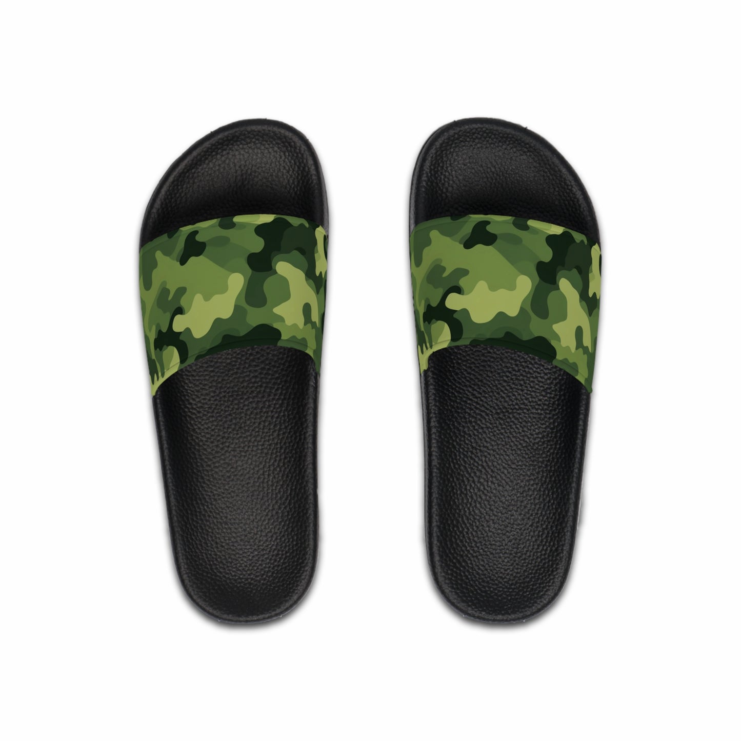 Light Green Camo Slides