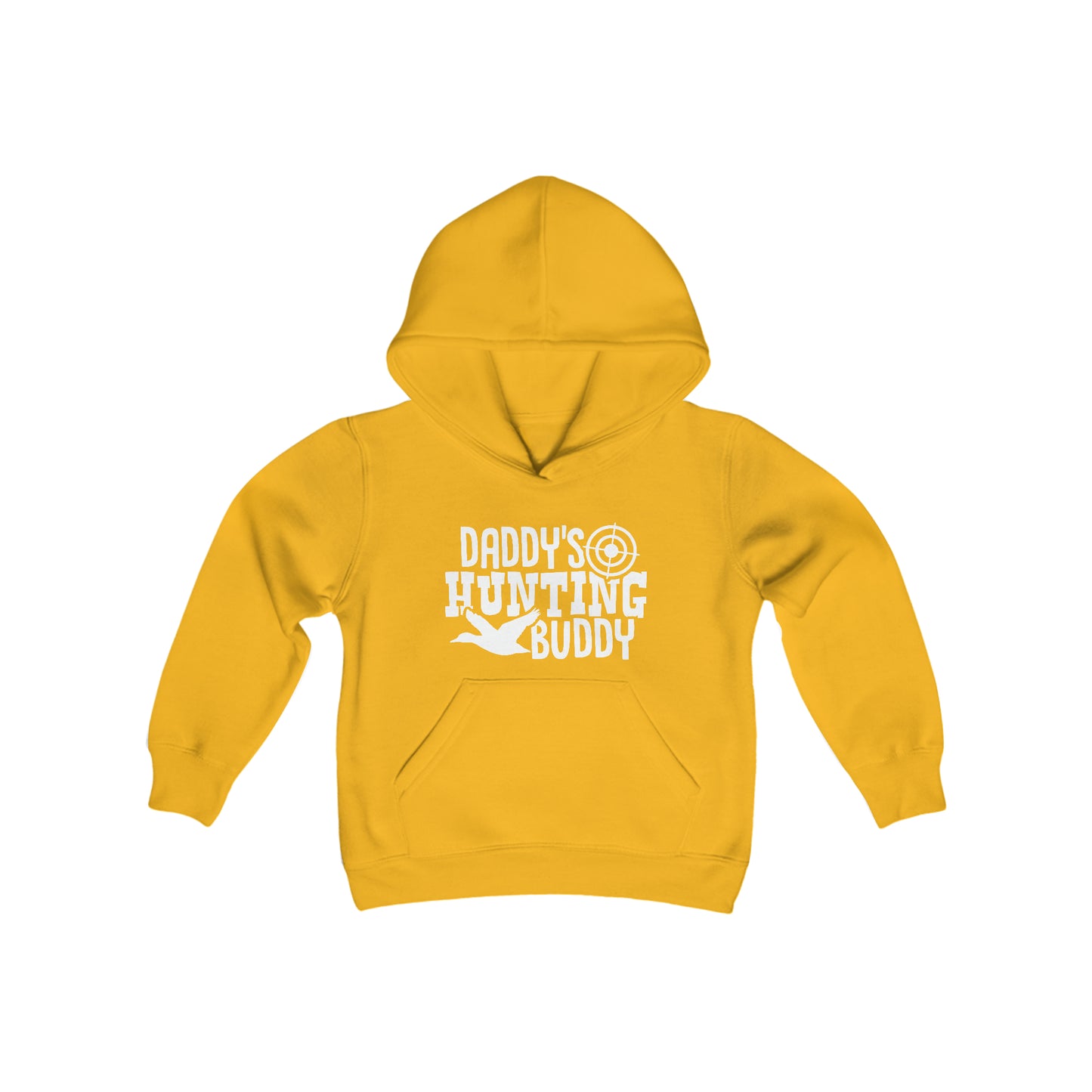 Daddy's Hunting Buddy Youth Hooded Sweatshirt