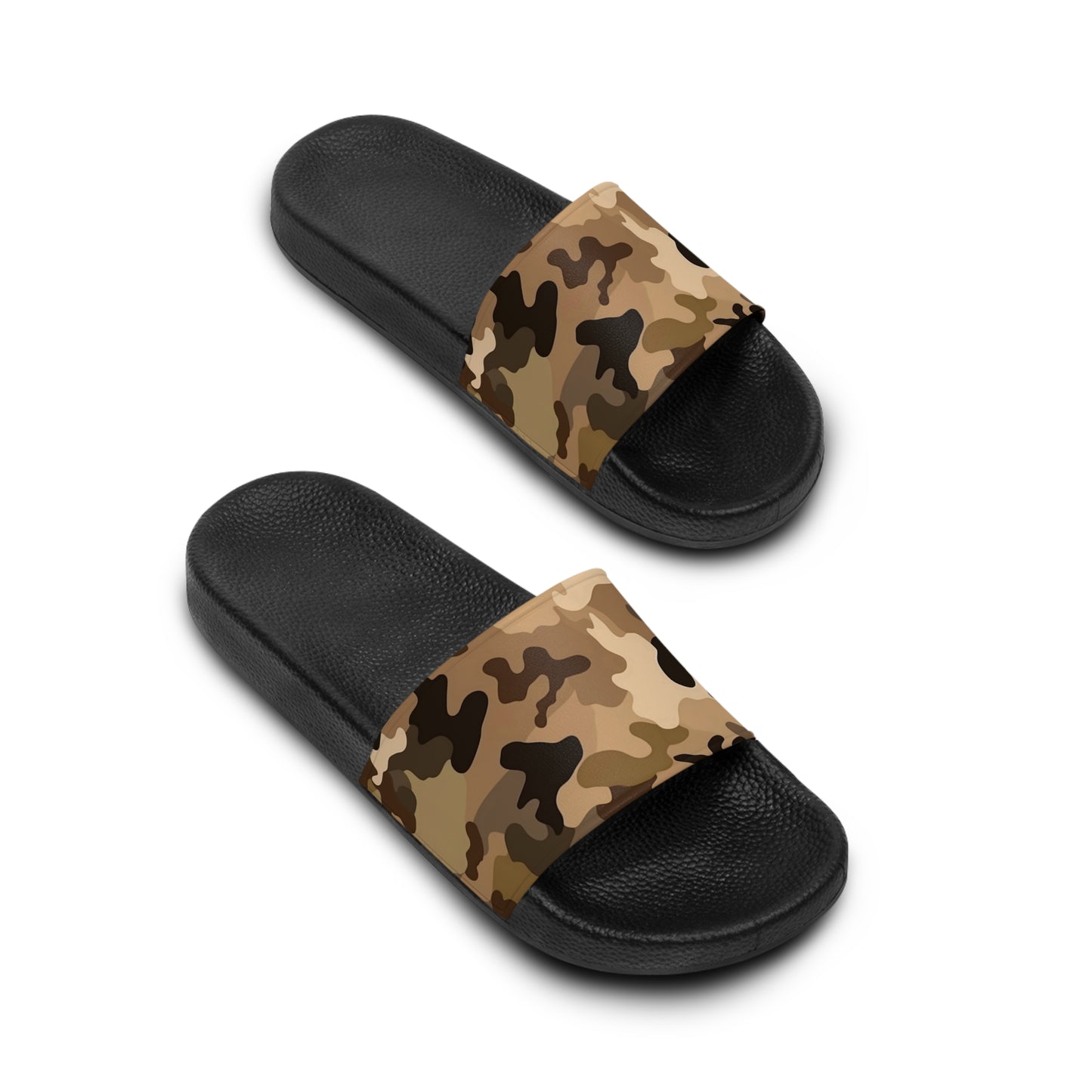 Brown Camo Slides