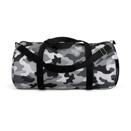 White Camo Duffel Bag