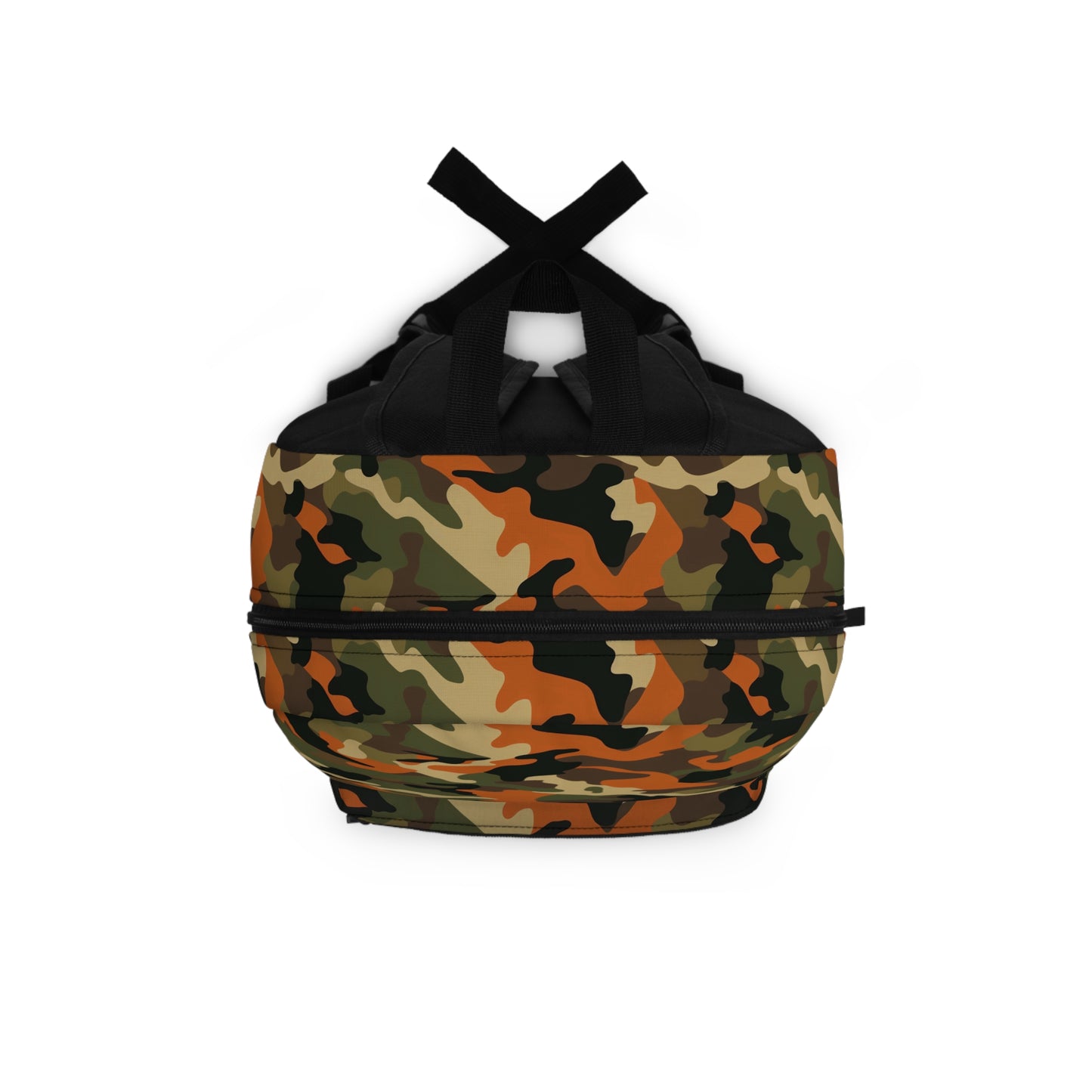 Orange Camo Backpack