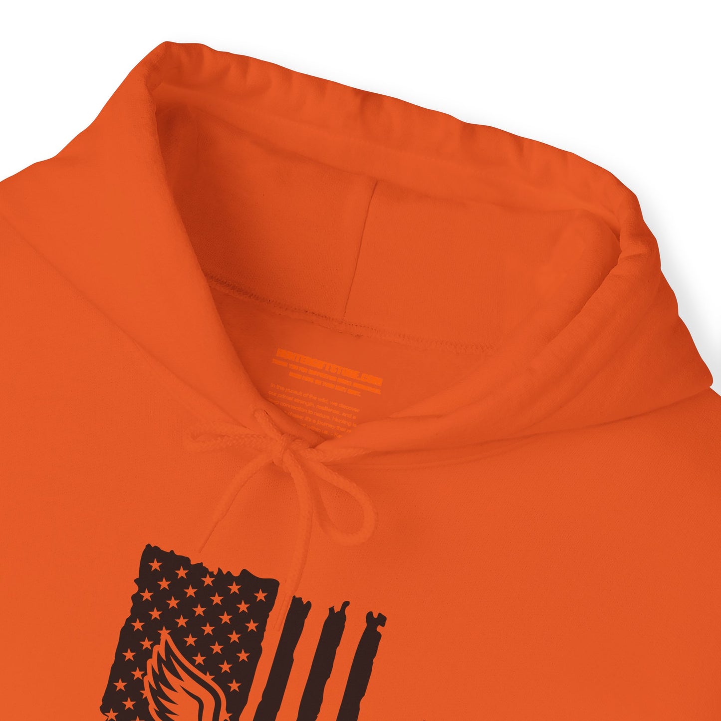 Duck American Flag Hooded Sweatshirt