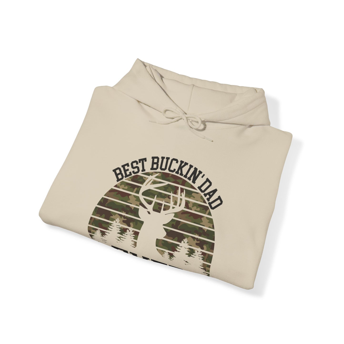 Best Bucking Dad Ever Hooded Sweatshirt