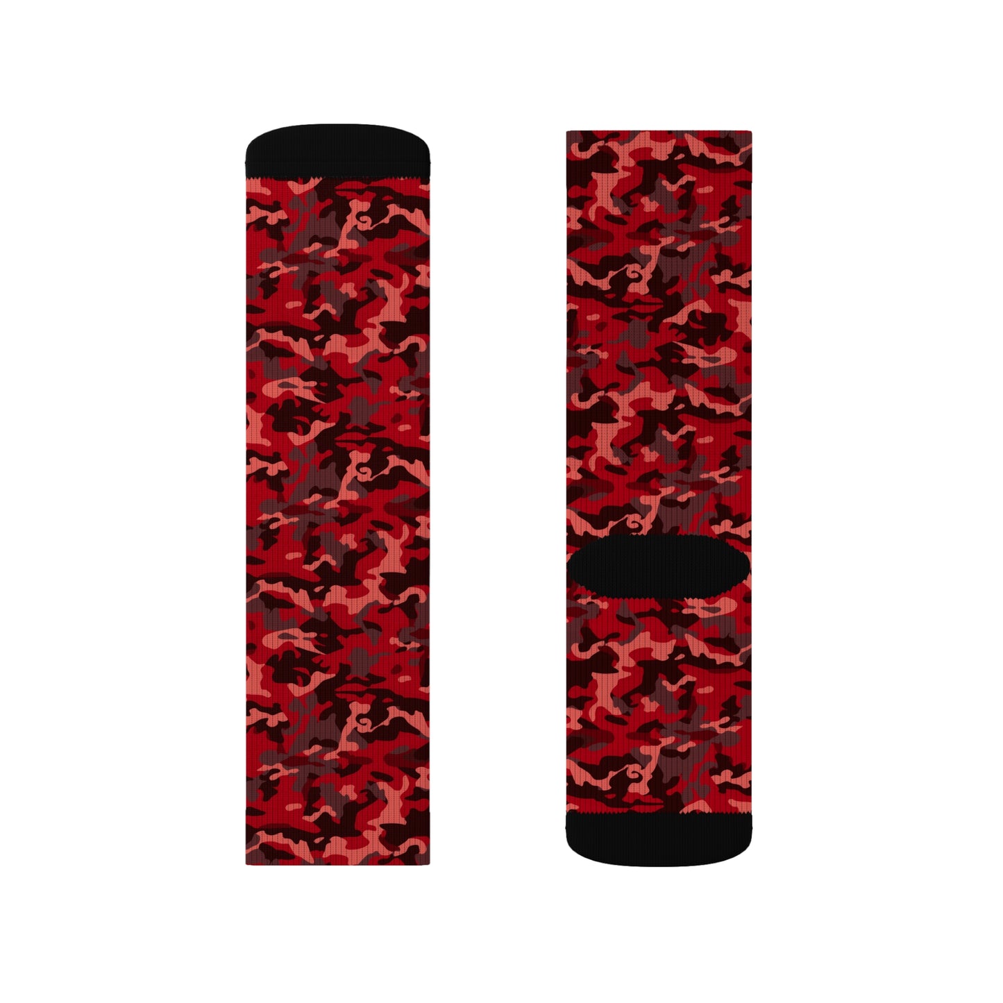 Red Camo Socks