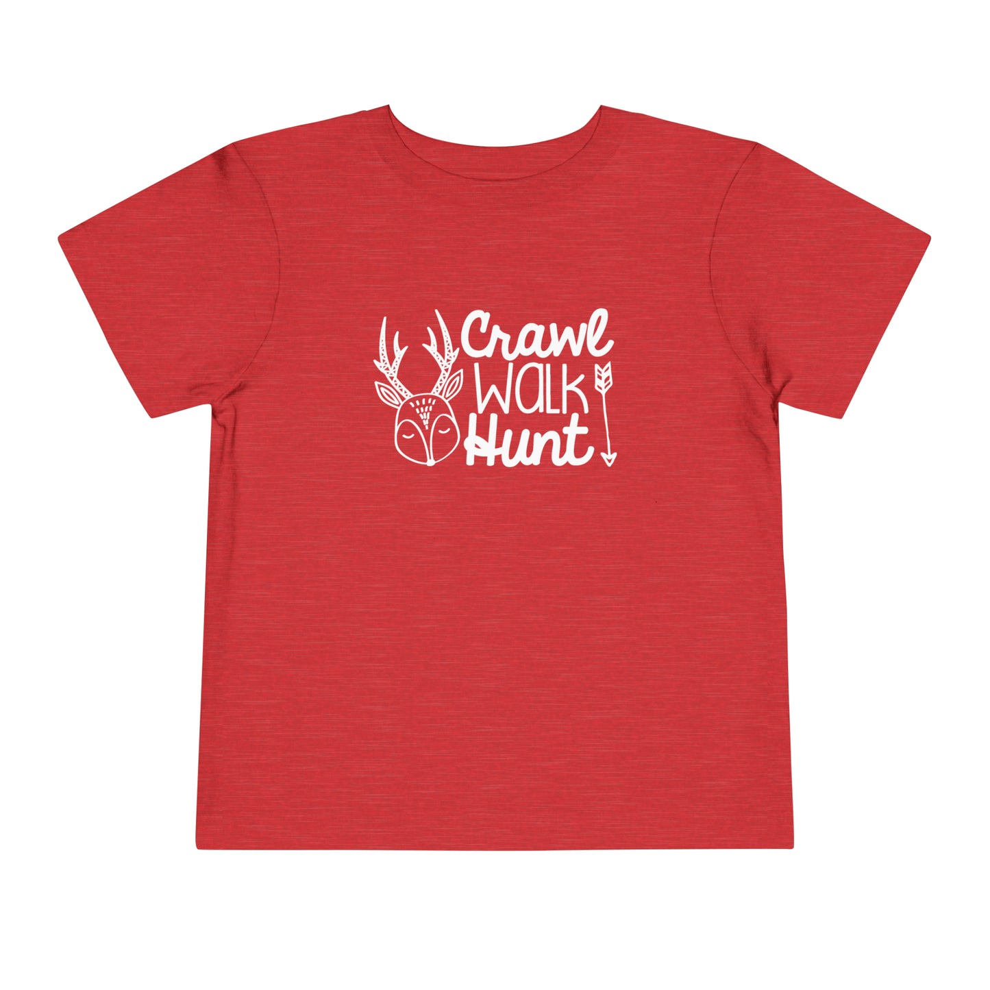 Crawl Walk Hunt Toddler T-Shirt