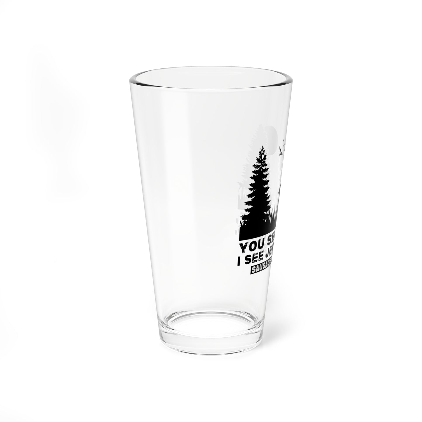 You See Nature Pint Glass