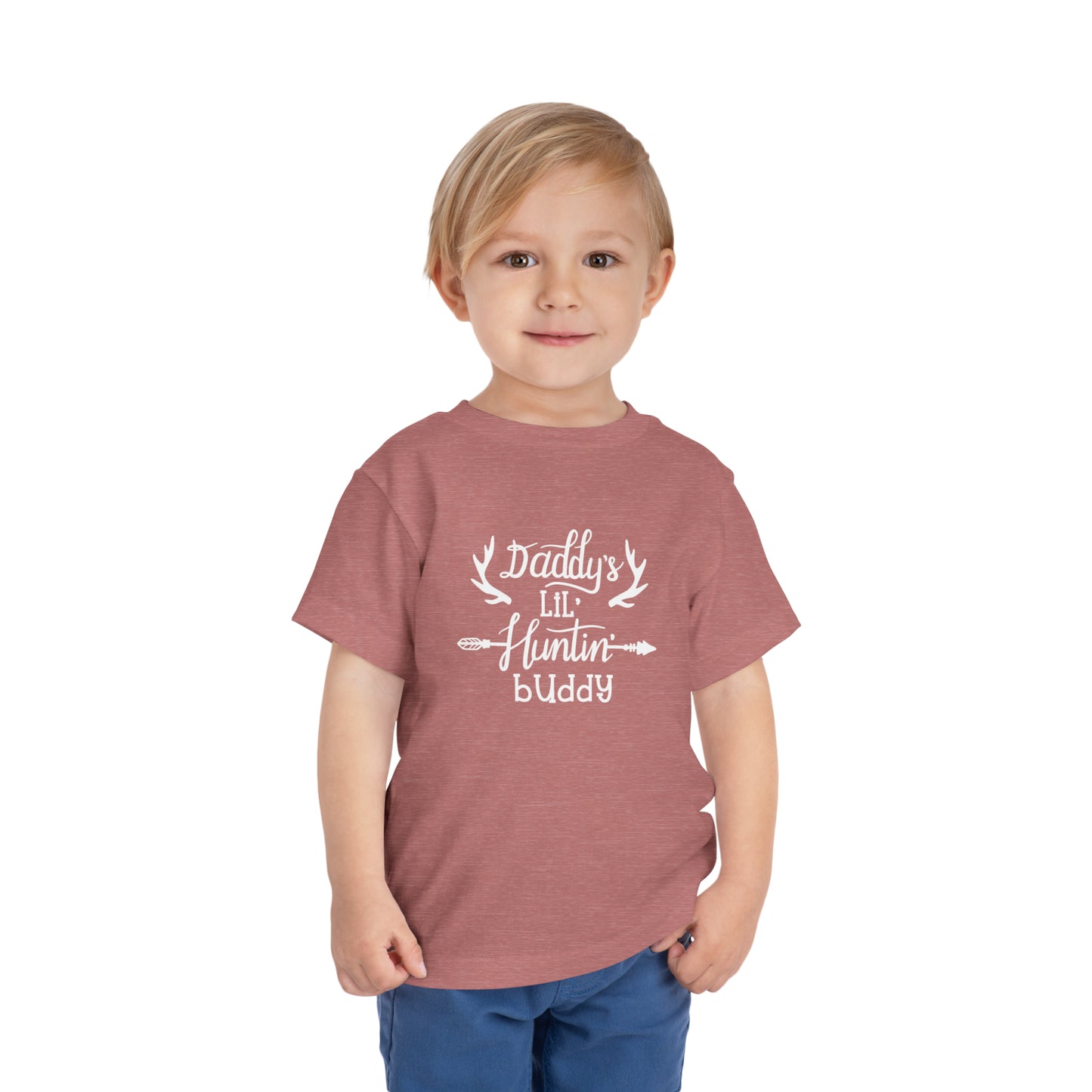 Daddy's Lil Huntin Buddy Toddler T-Shirt