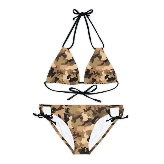 Brown Camo Bikini