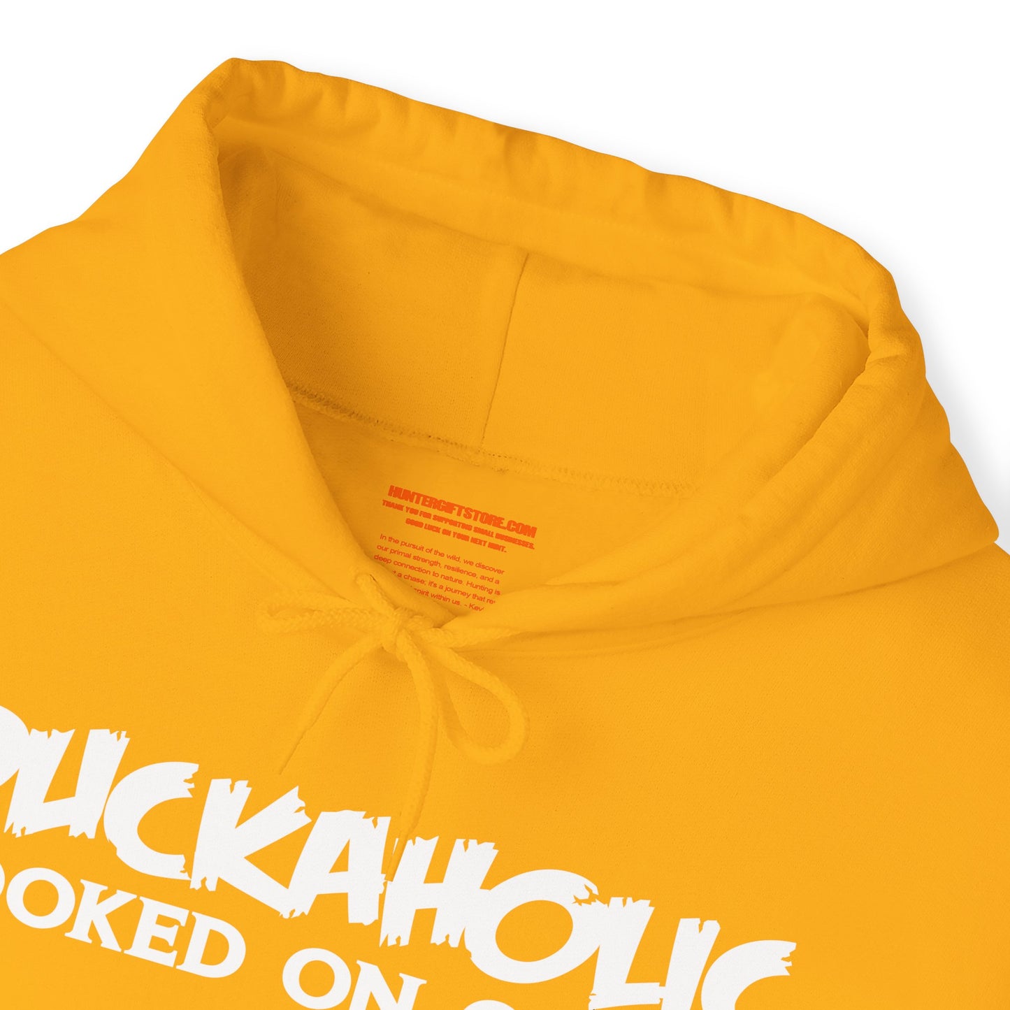 Duckaholic Hooked on Quack Hooded Sweatshirt