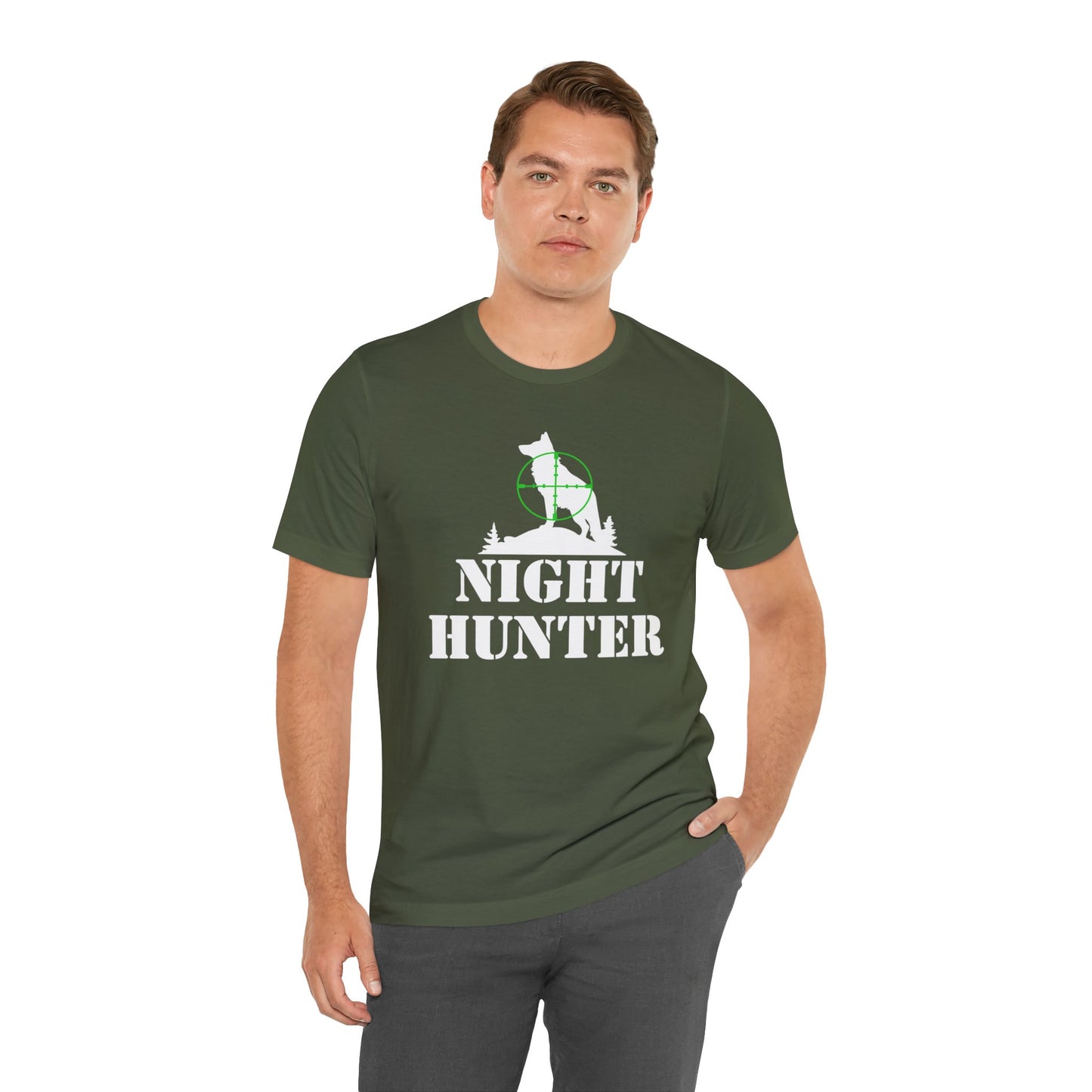 Coyote Night Hunter Green Dot T-Shirt