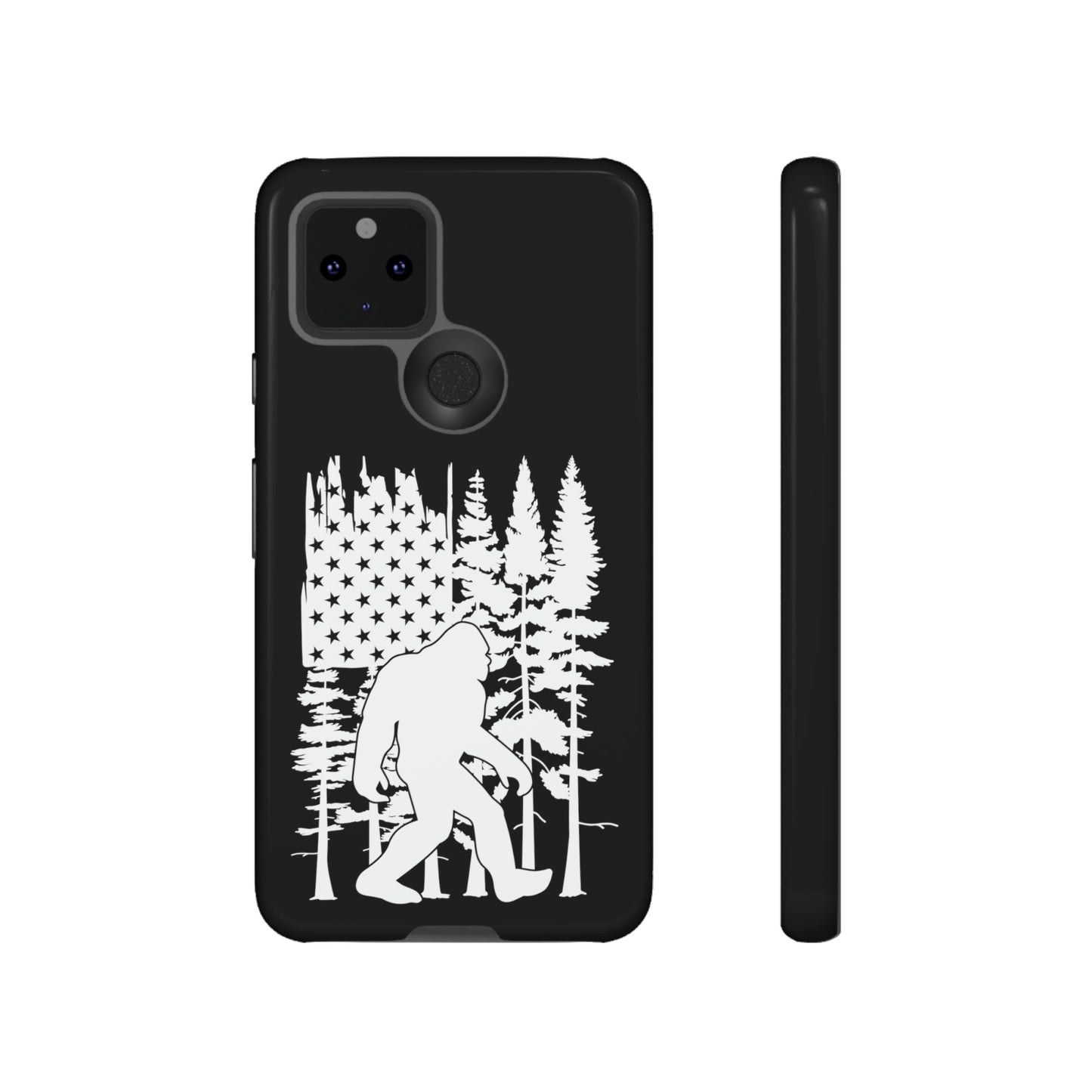 Bigfoot American Flag Phone Case