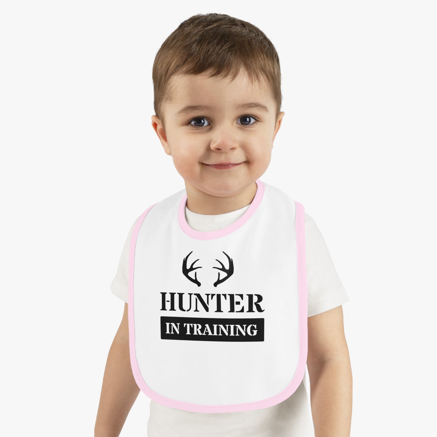 Hunter in Training Baby Jersey Bib