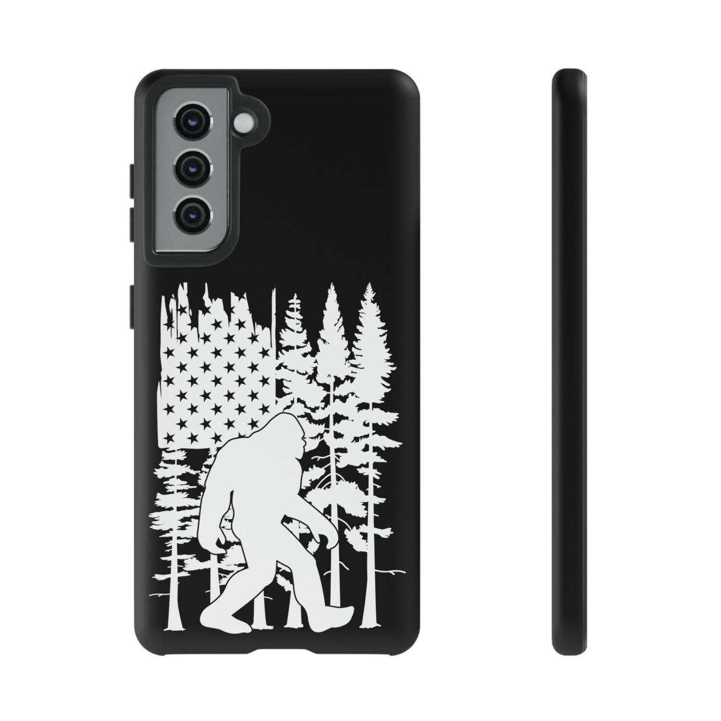 Bigfoot American Flag Phone Case