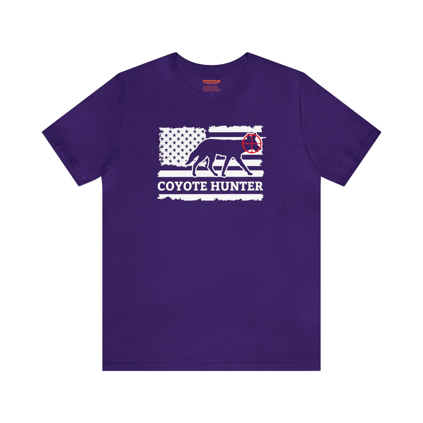 American Flag Coyote Hunter T-Shirt