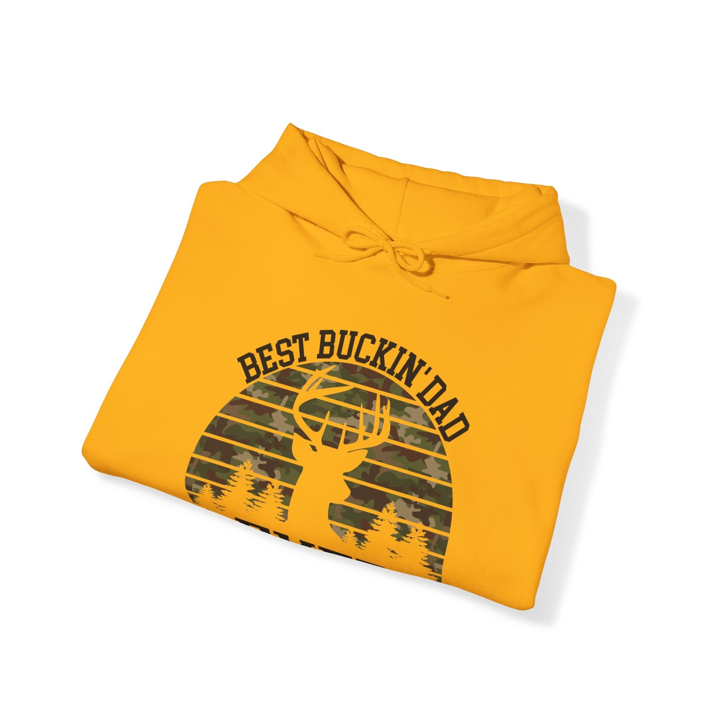 Best Bucking Dad Ever Hooded Sweatshirt