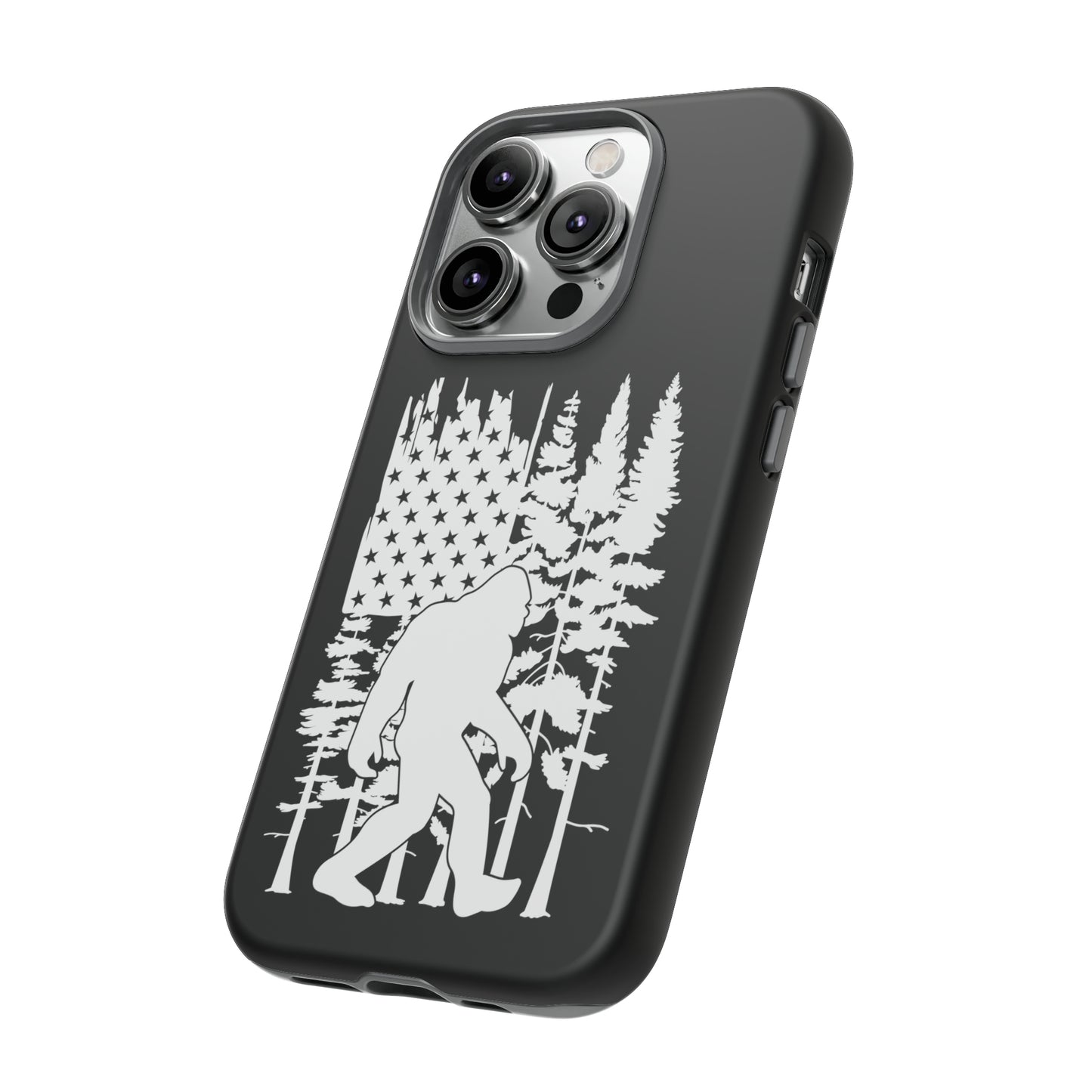 Bigfoot American Flag Phone Case