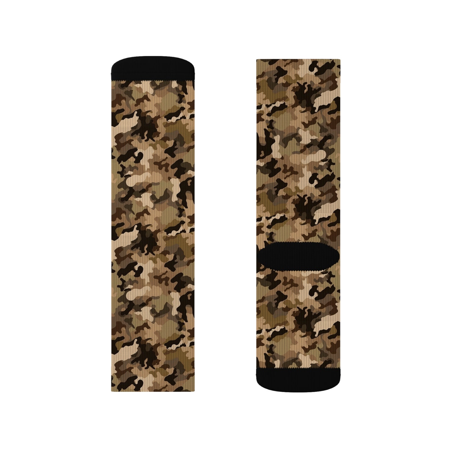 Brown Camo Socks