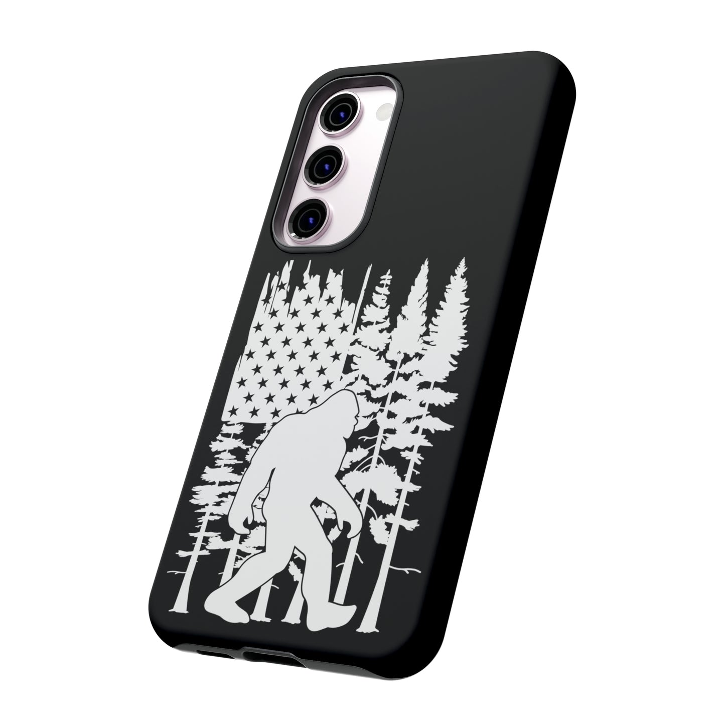 Bigfoot American Flag Phone Case