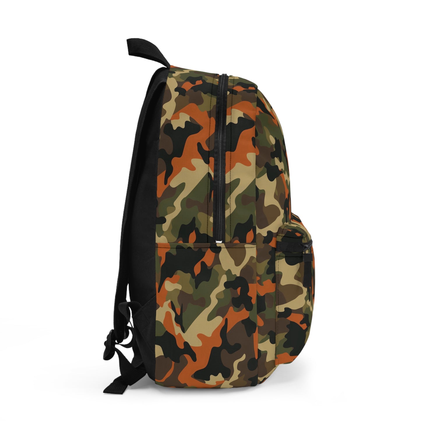 Orange Camo Backpack