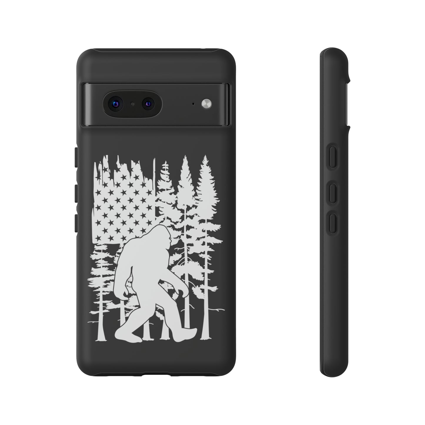 Bigfoot American Flag Phone Case