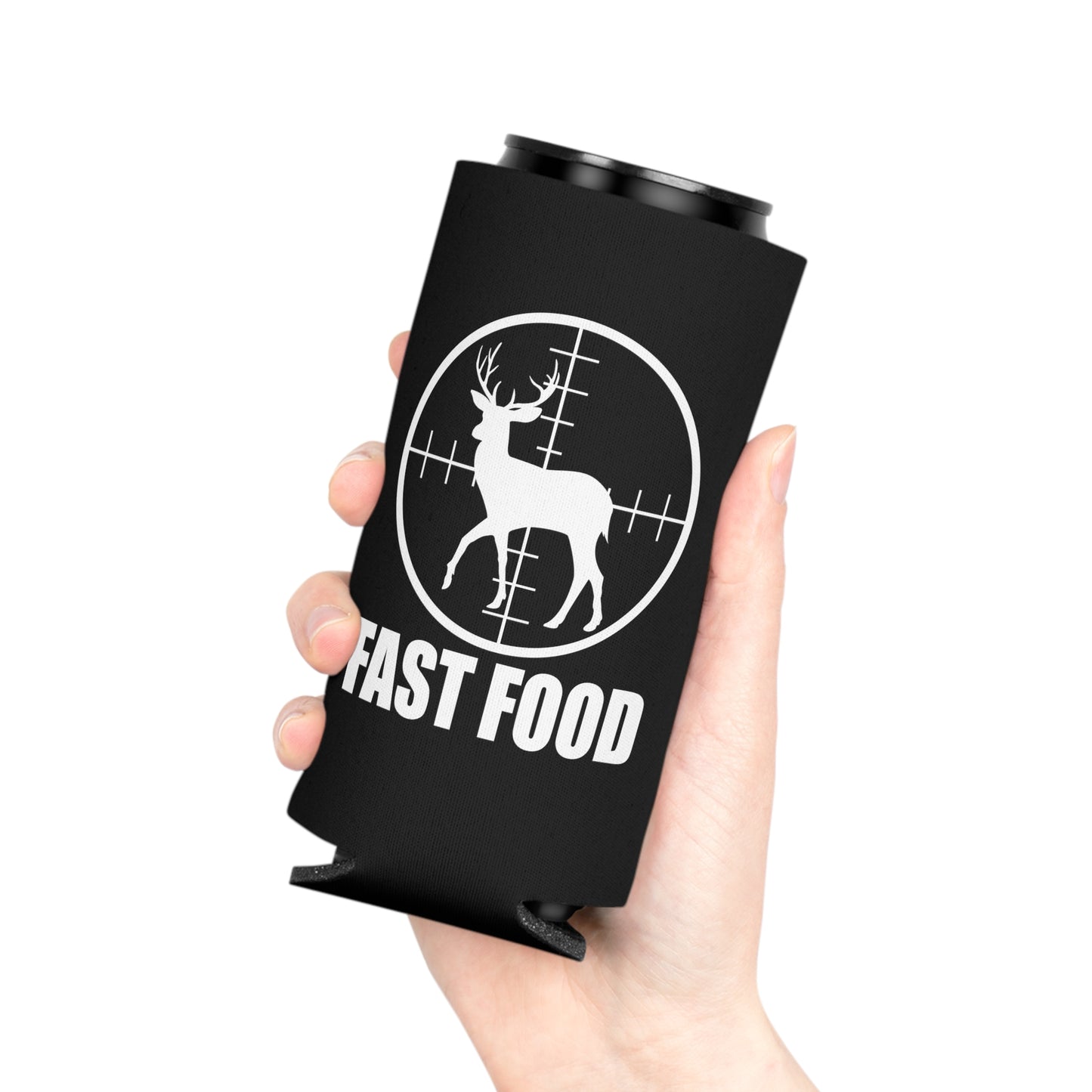 Fast Food Deer Scope Can Cooler