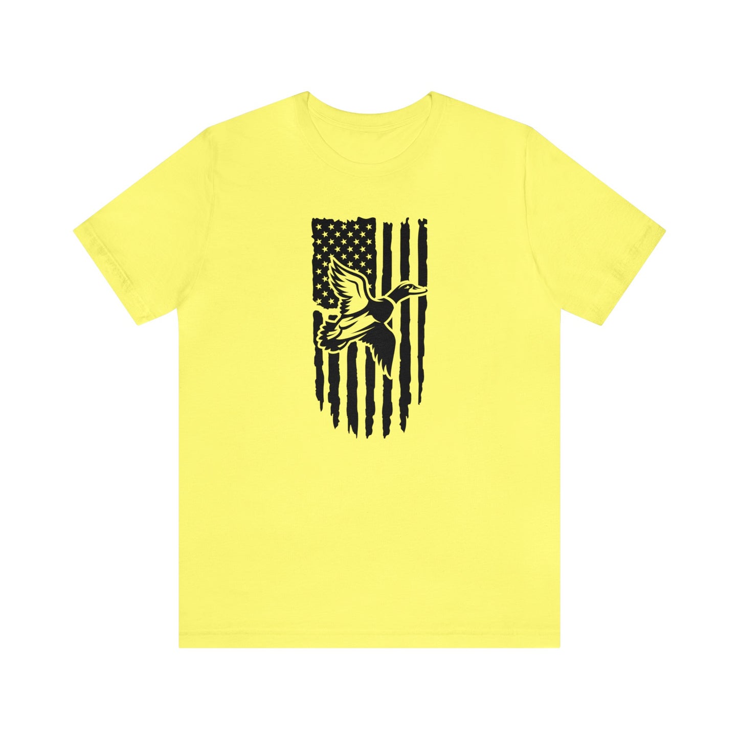 Duck Flying American Flag T-Shirt