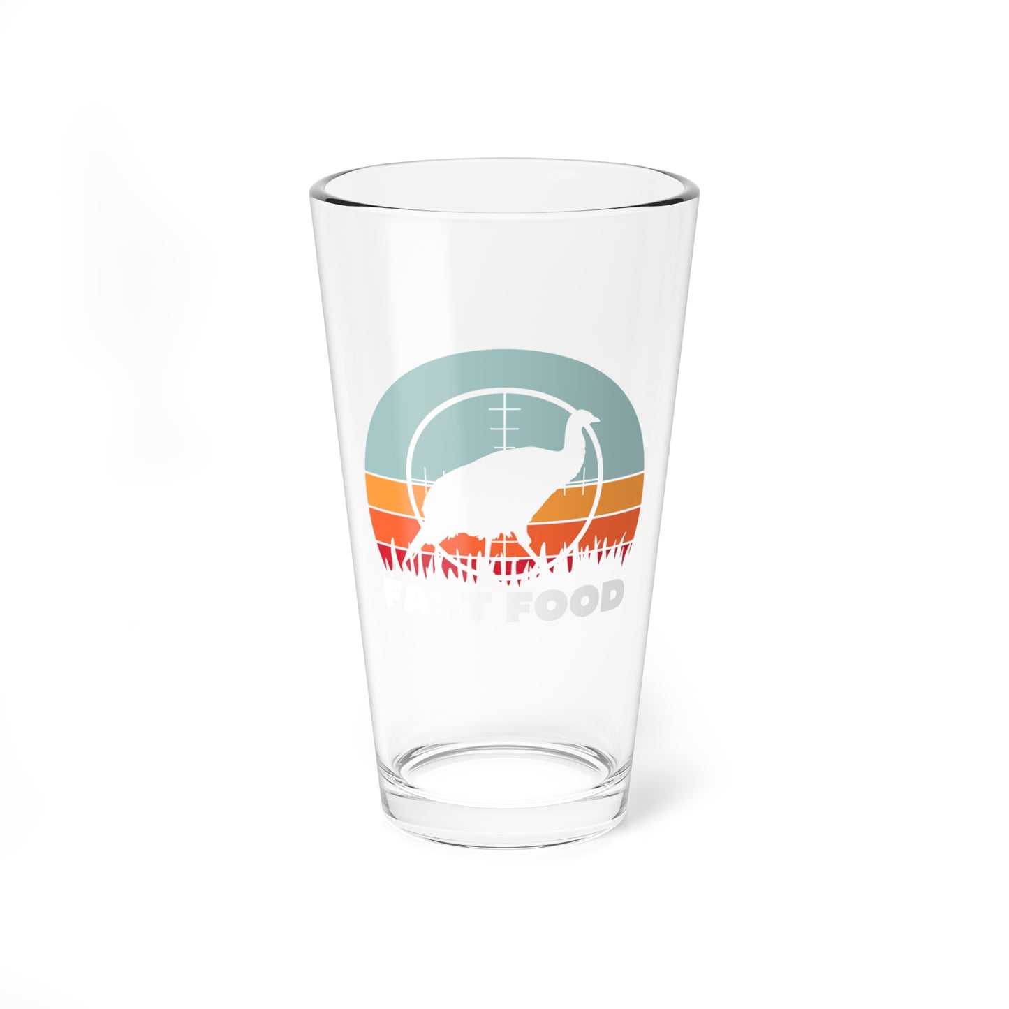 Turkey Fast Food  Pint Glass