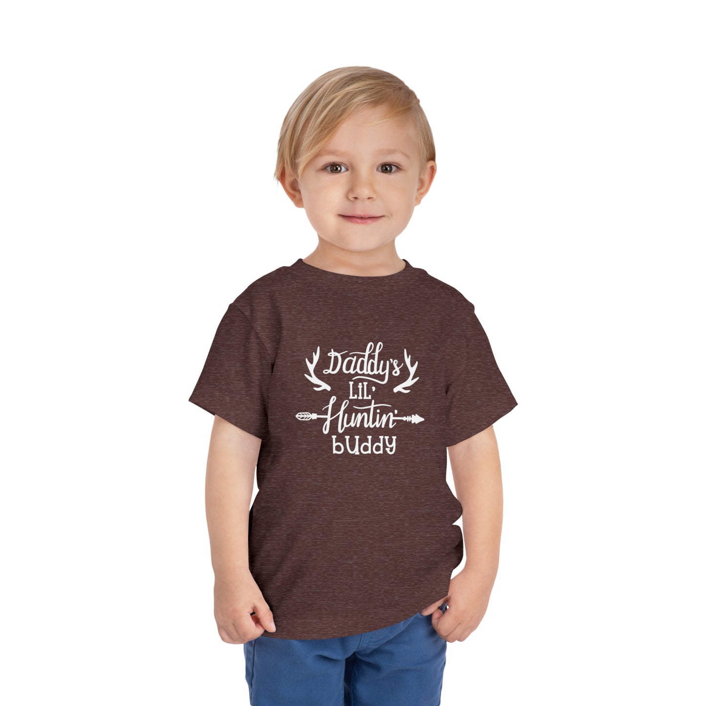 Daddy's Lil Huntin Buddy Toddler T-Shirt