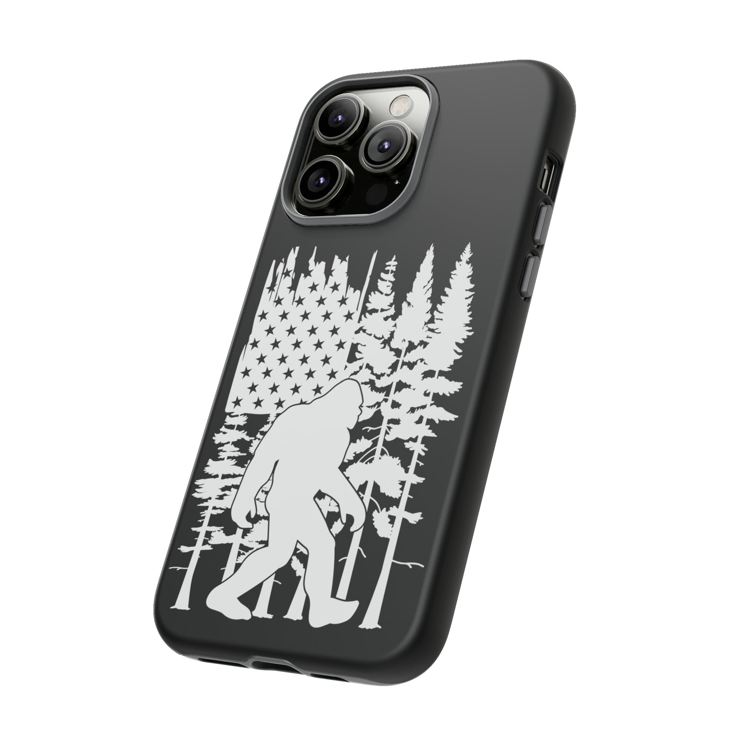 Bigfoot American Flag Phone Case